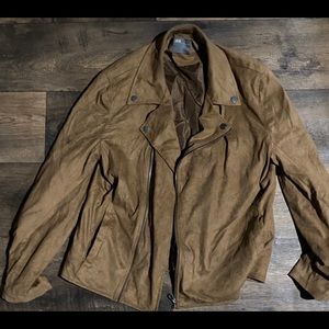 Men’s suede bicker jacket